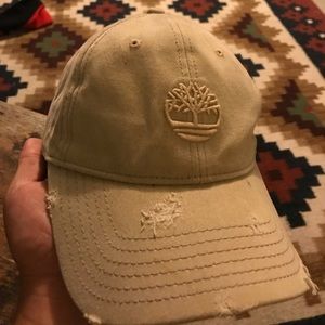 Timberland 6 Panel Custom Ripped Hat